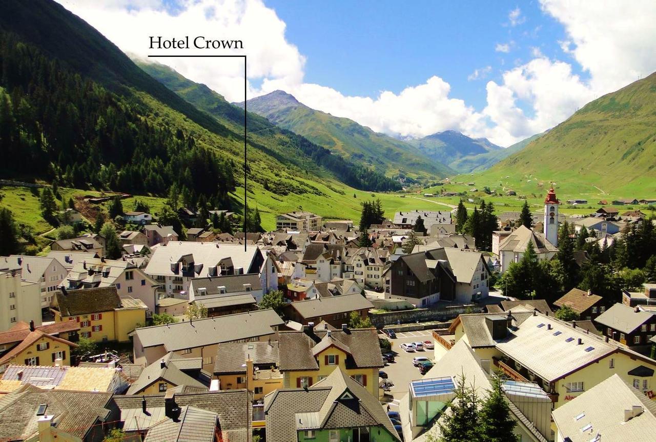 Hotel Crown Andermatt Buitenkant foto